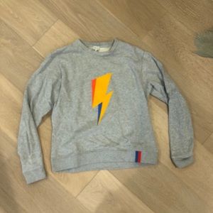 Kule Lightening Bolt Crewneck